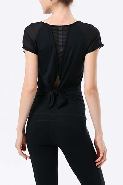 Back Tie Elegant Tee