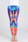 High Waist Galaxy Yoga Leggings