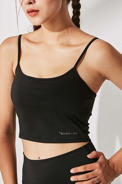 Essential Support Crop Top